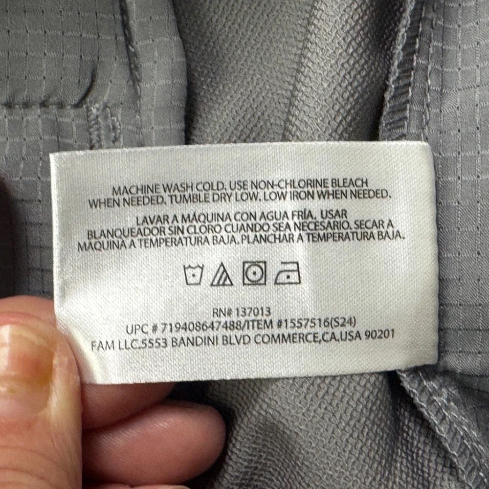 Banana Republic Mens Gray Flat Front Performance Pants 40x30 New 1557516